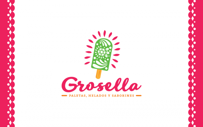 grosella-mexican-ice-cream-barcelona-logo-branding-graphic-design